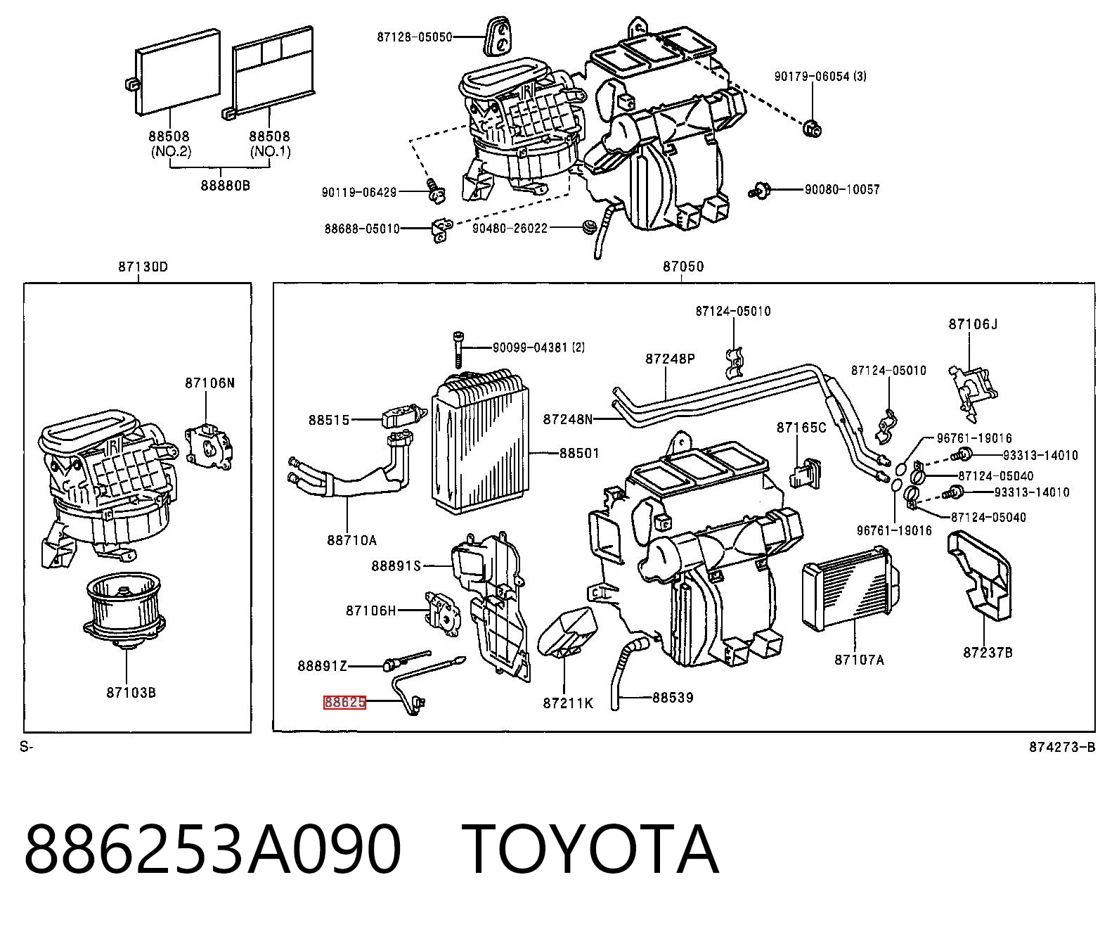 886253A090 Toyota