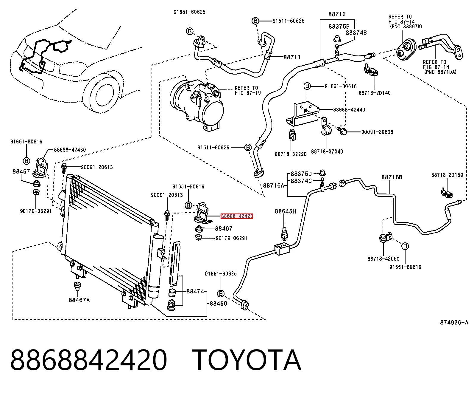 8868842420 Toyota