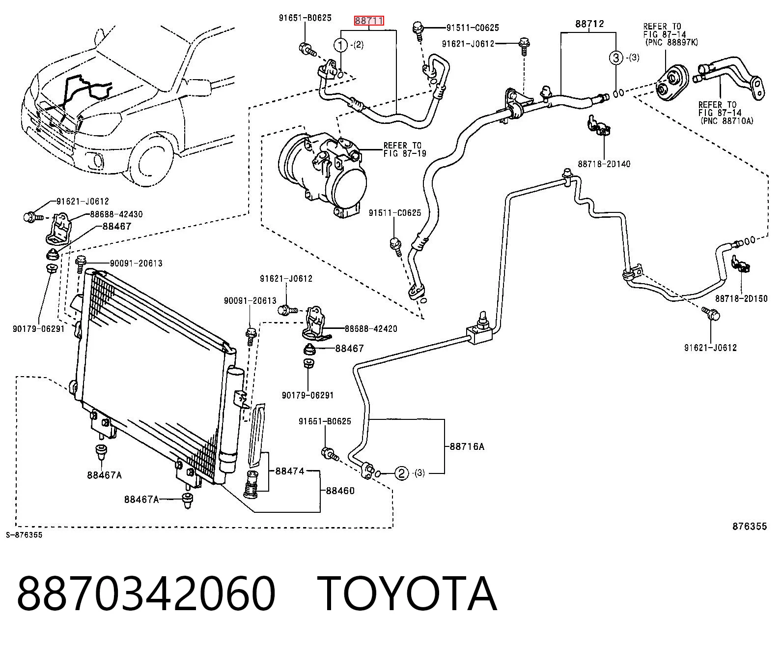 8870342060 Toyota