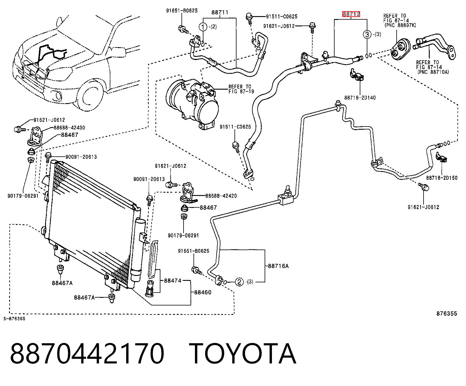 8870442170 Toyota