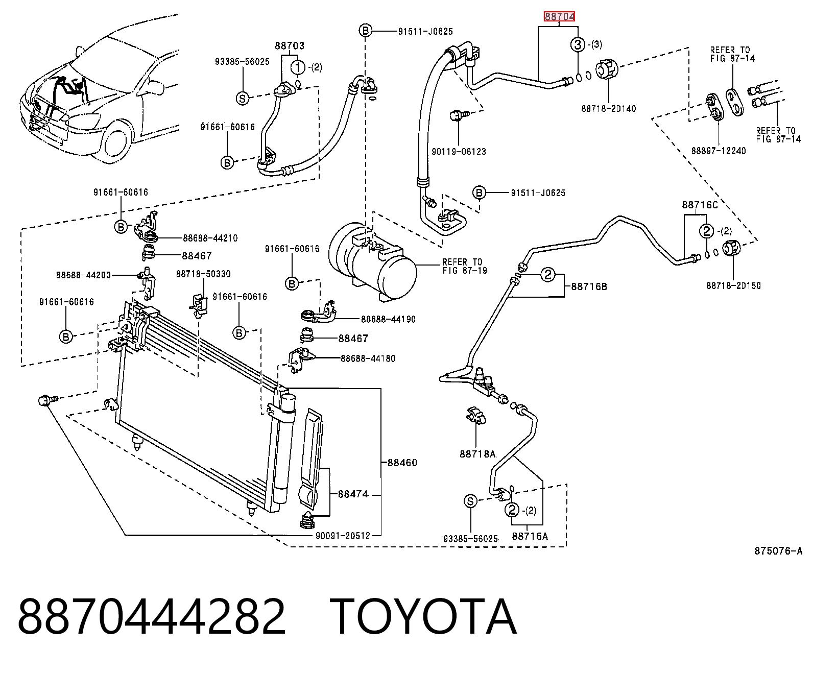 8870444282 Toyota