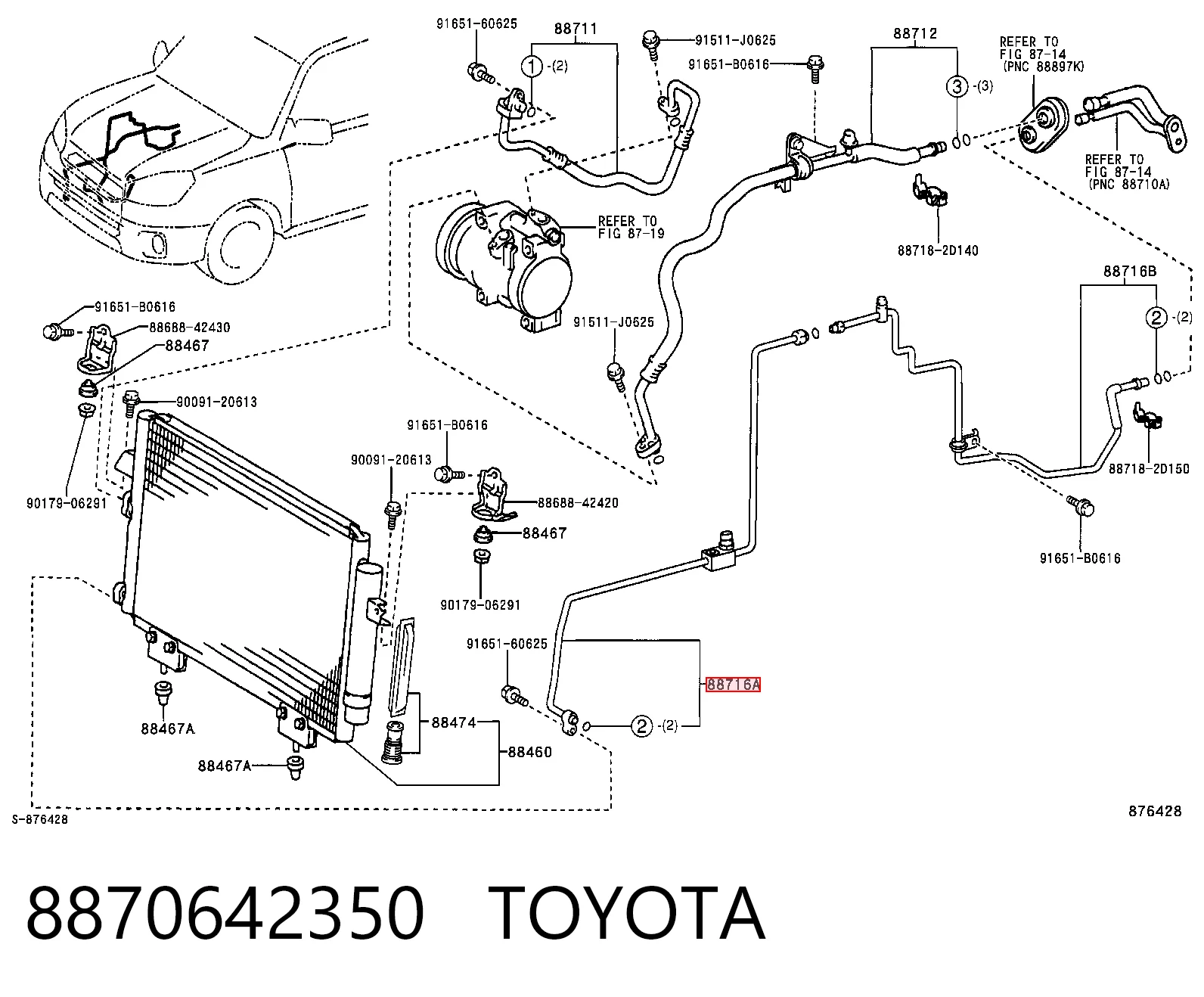 8870642350 Toyota