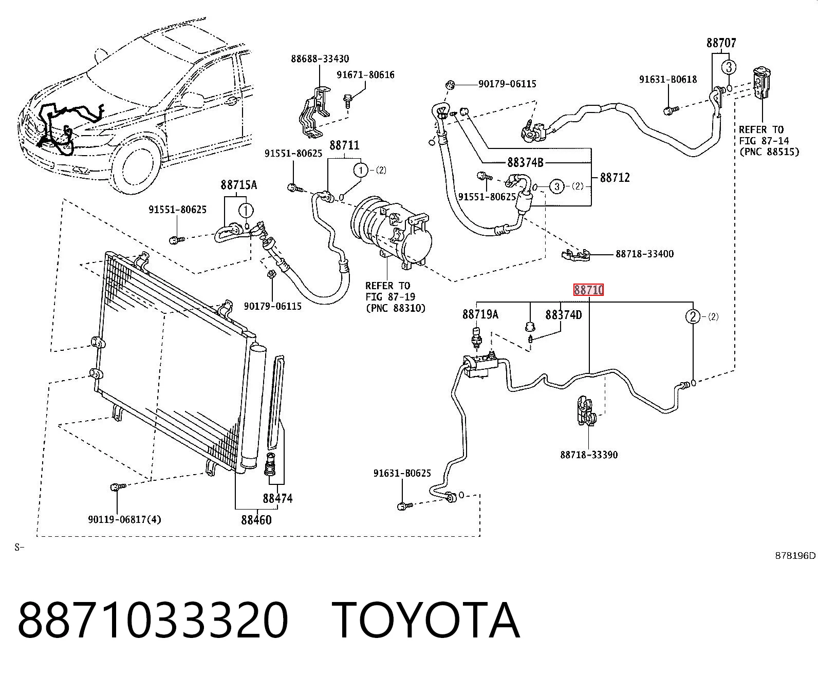 8871033320 Toyota