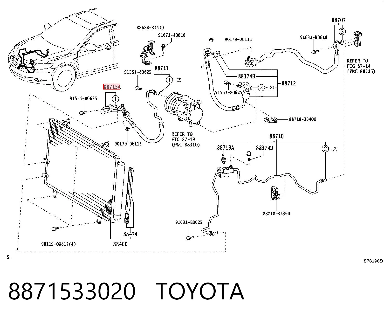 8871533020 Toyota