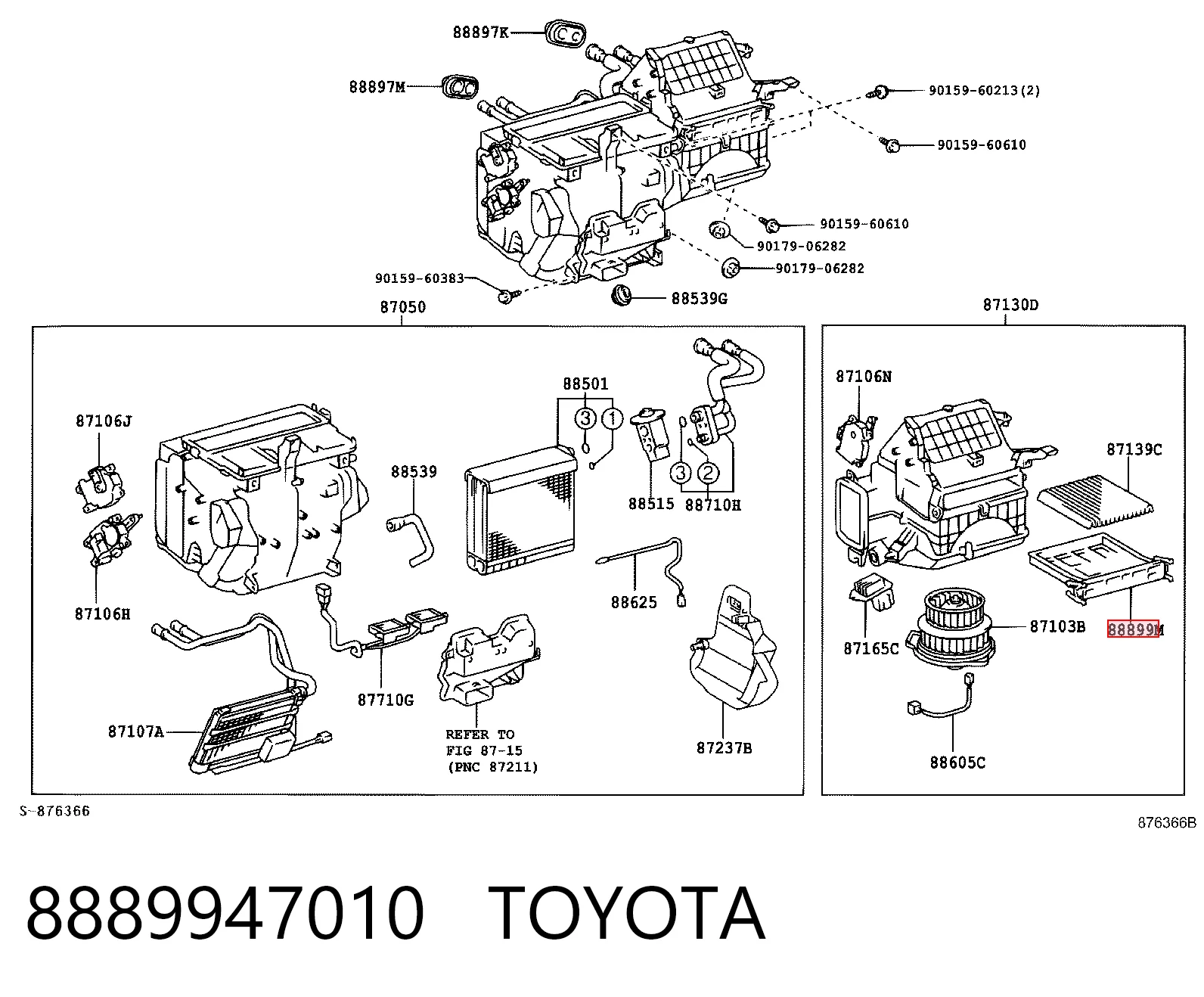 8889947010 Toyota