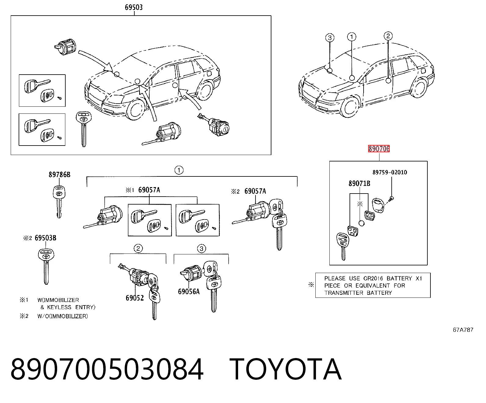 890700503084 Toyota