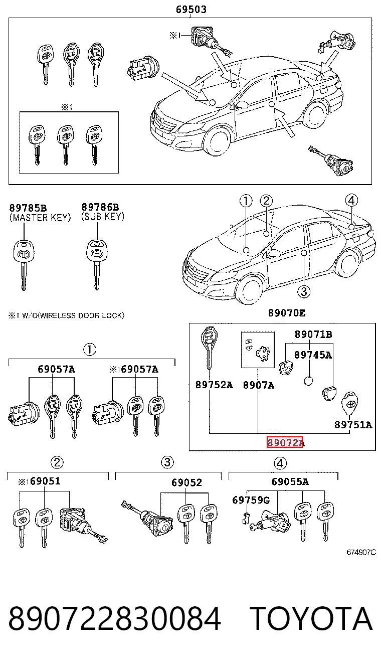 890722830084 Toyota