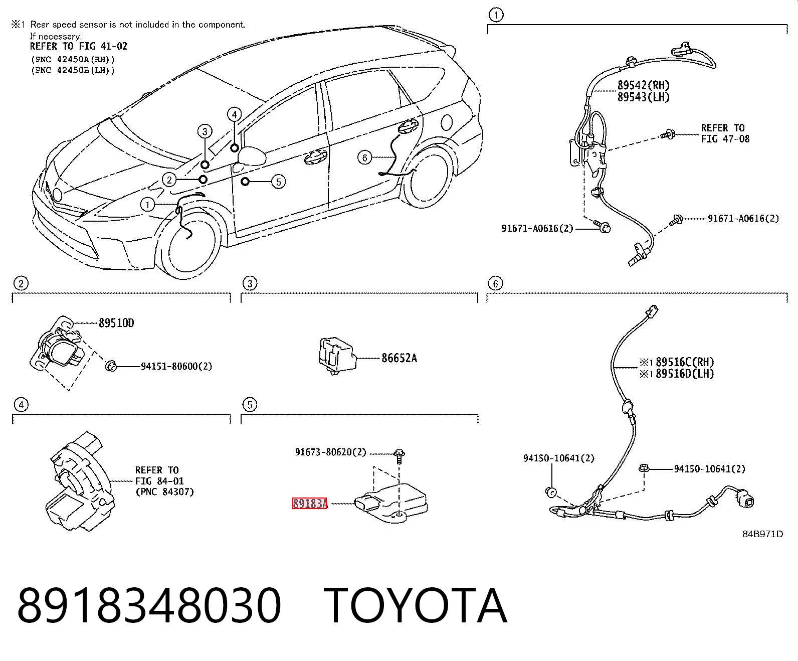 8918348030 Toyota