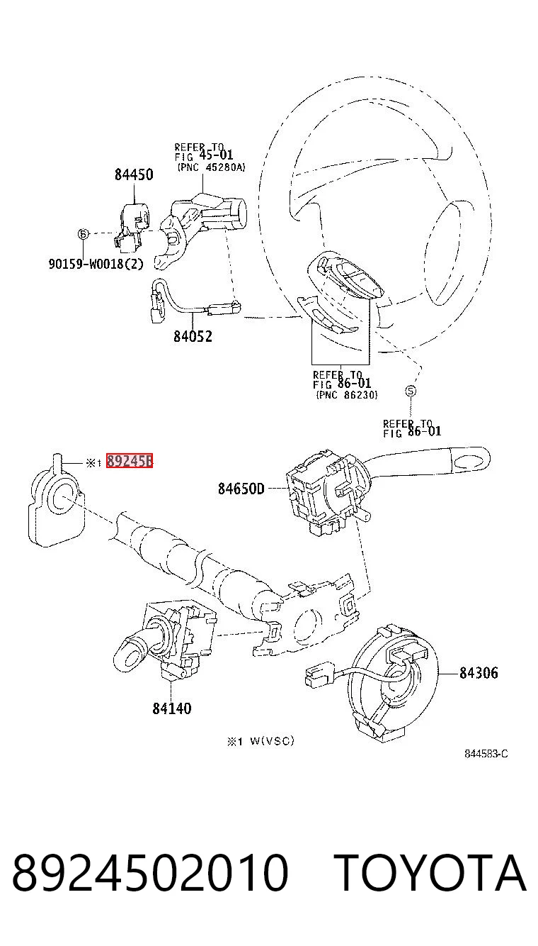 8924502010 Toyota