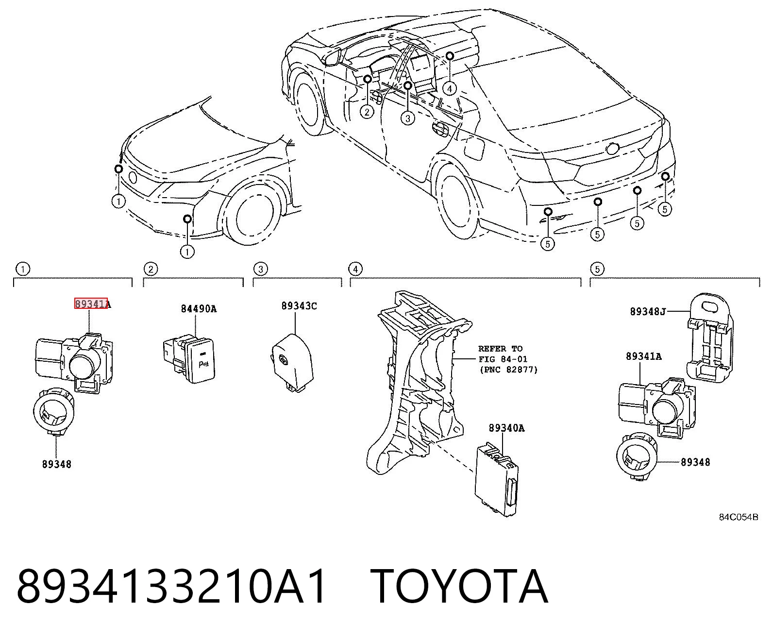 8934133210A1 Toyota
