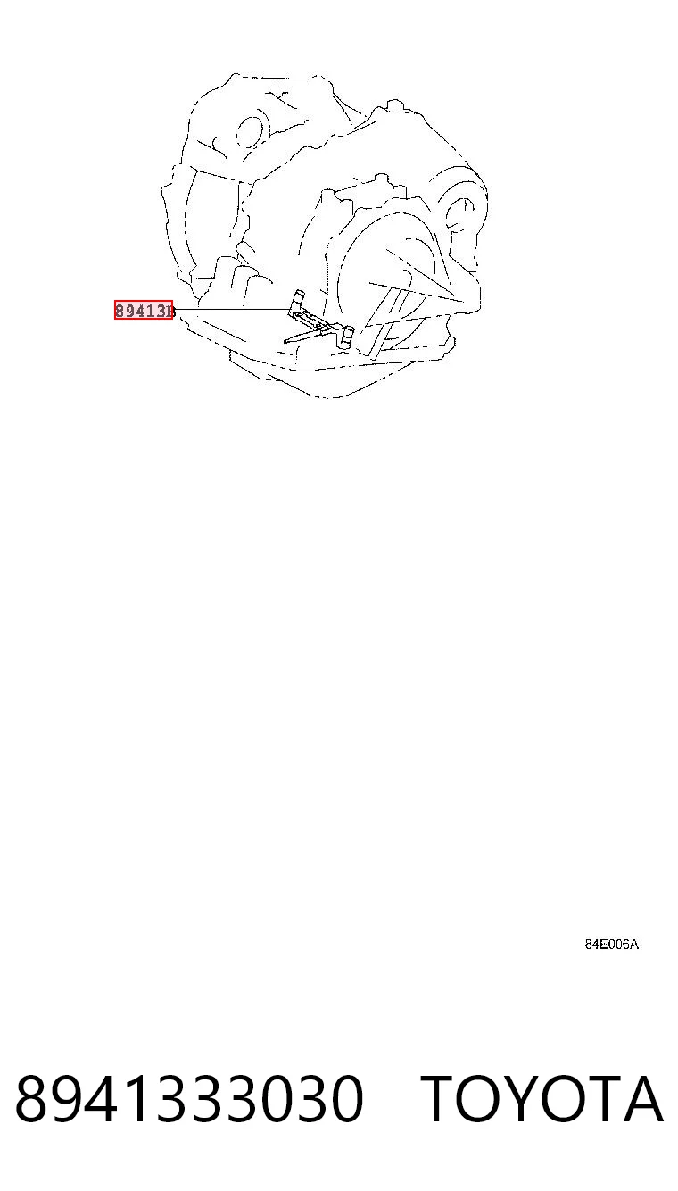 8941333030 Toyota Captador de velocidad