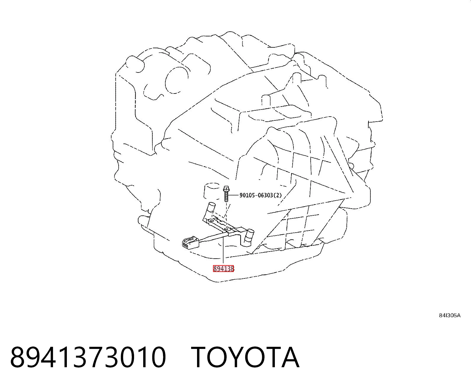 8941373010 Toyota Captador de velocidad