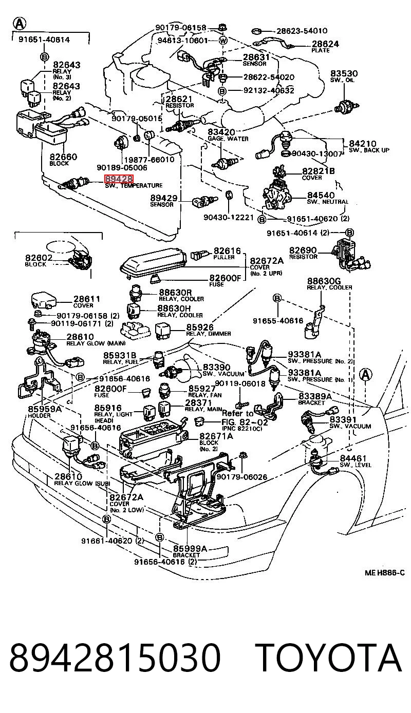 8942815030 Toyota