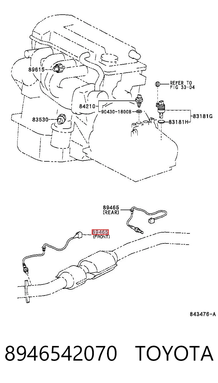 8946542070 Toyota