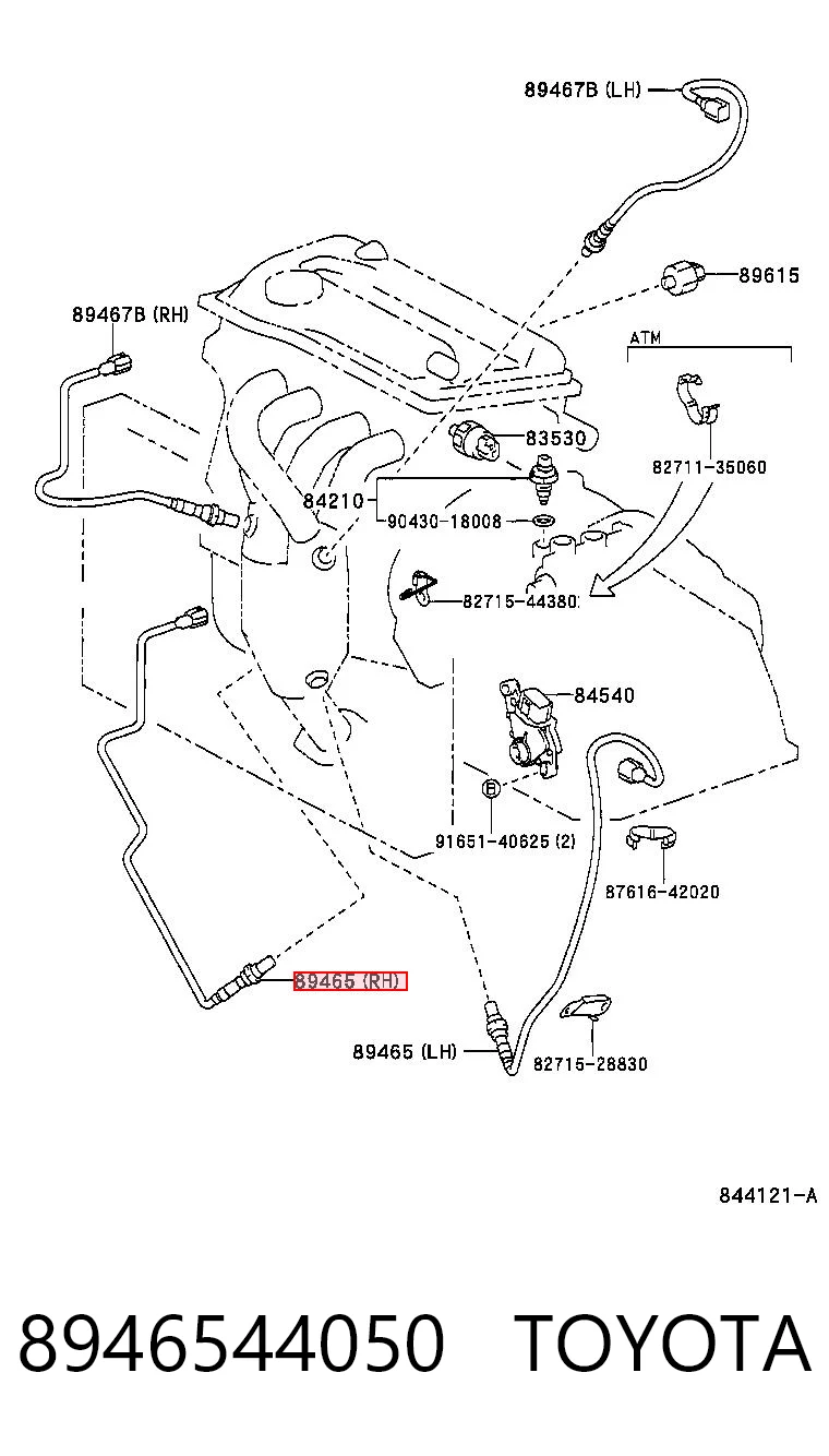 8946544050 Toyota