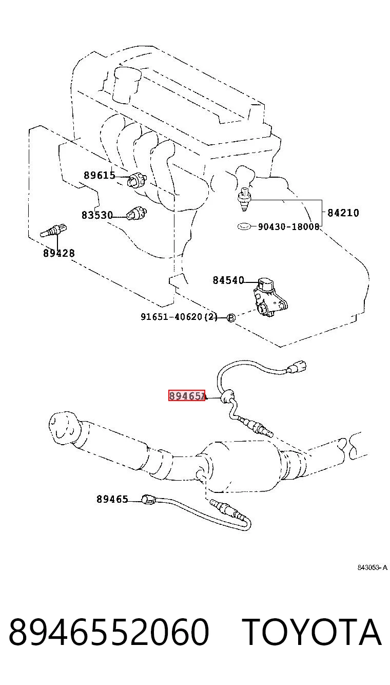 8946552060 Toyota