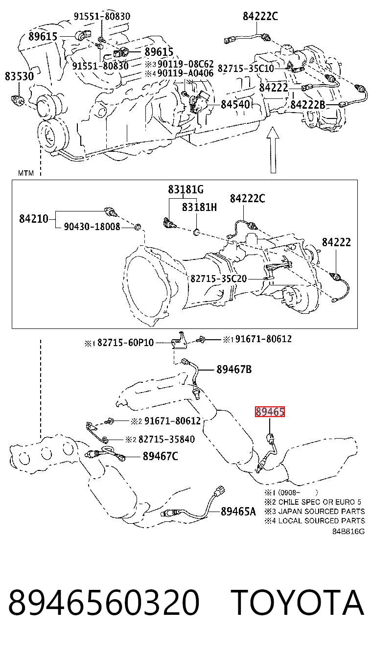 Comprar Sonda lambda Toyota Land Cruiser PRADO ASIA J12
