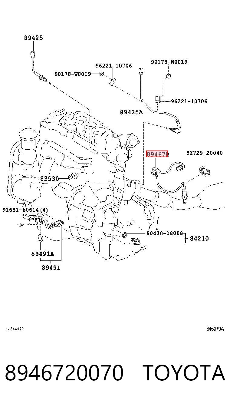 8946720070 Toyota