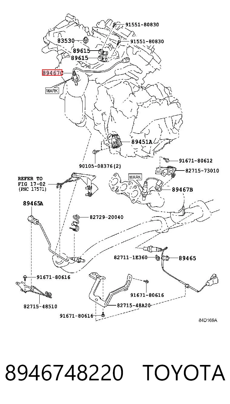 8946748220 Toyota