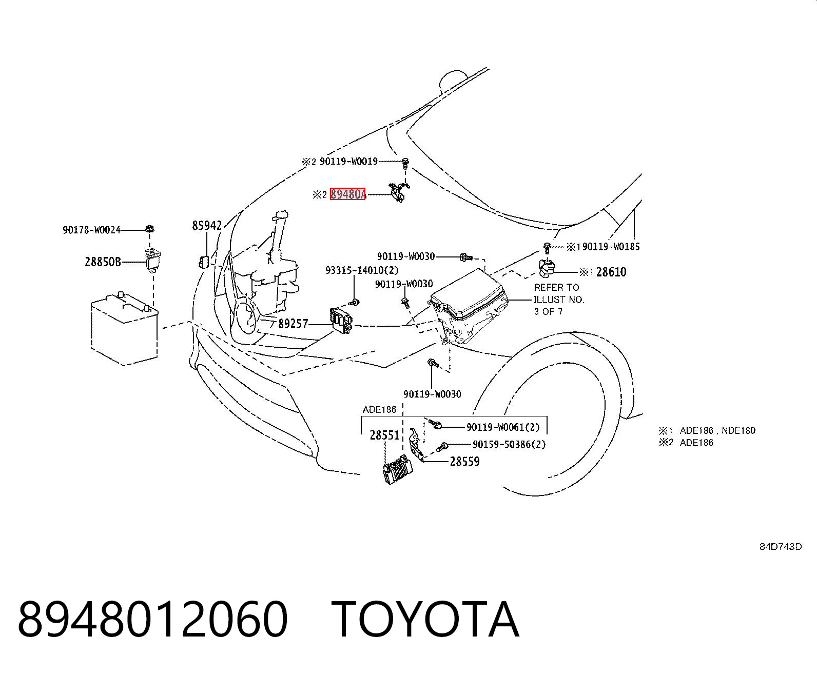 8948012060 Toyota