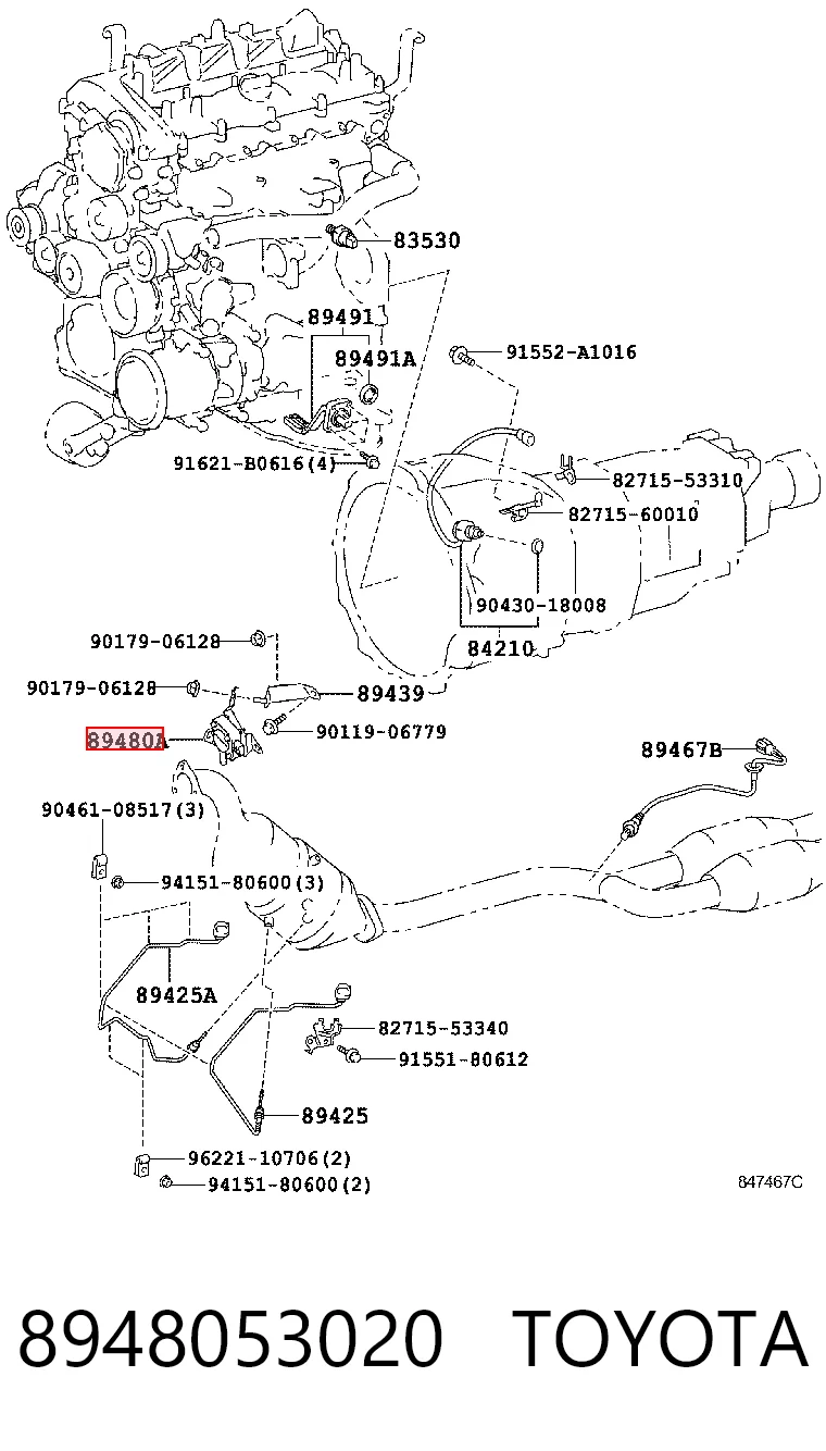 8948053020 Toyota