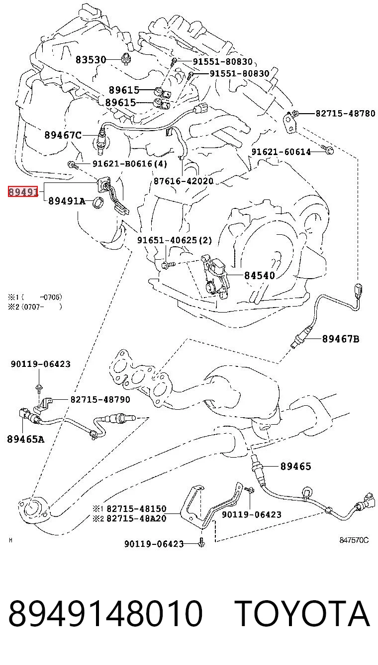 8949148010 Toyota