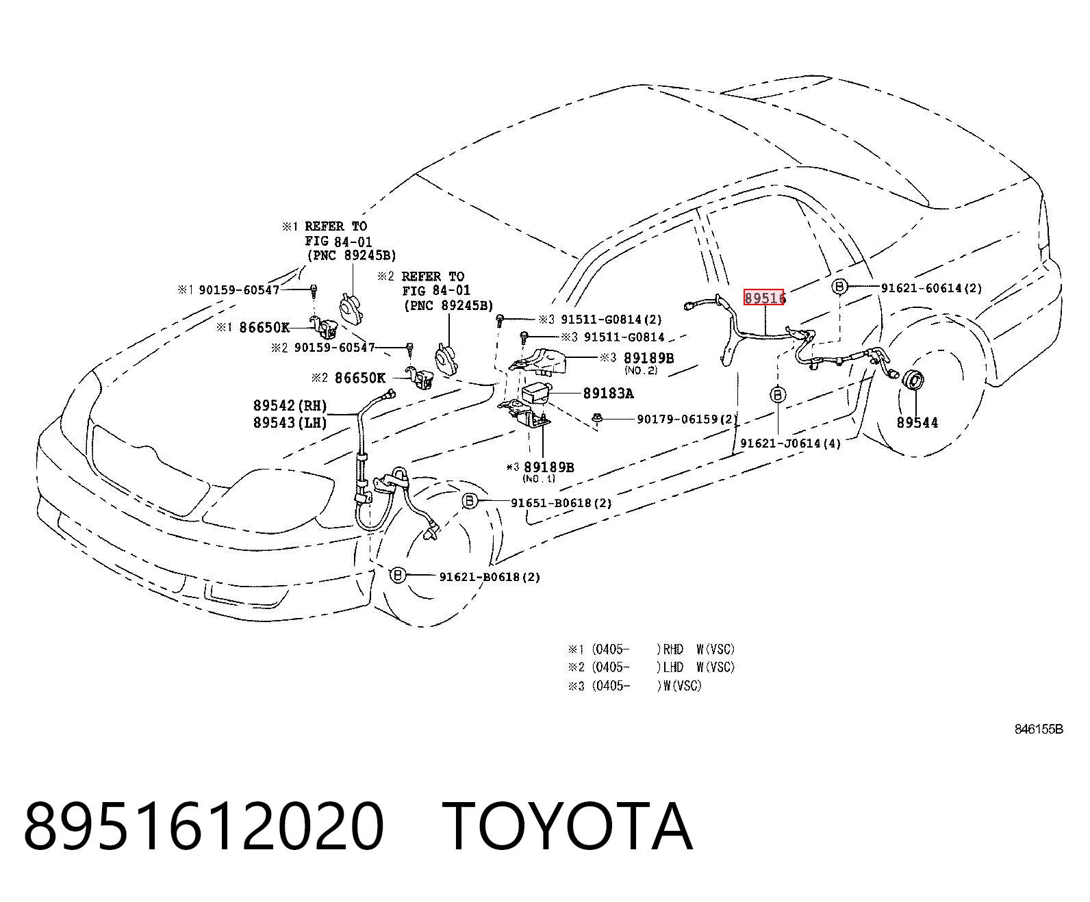 8951612020 Toyota
