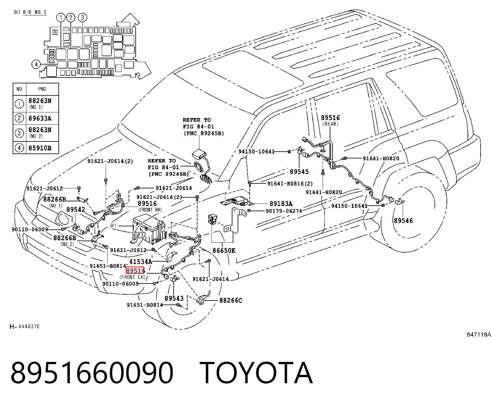 8951660090 Toyota