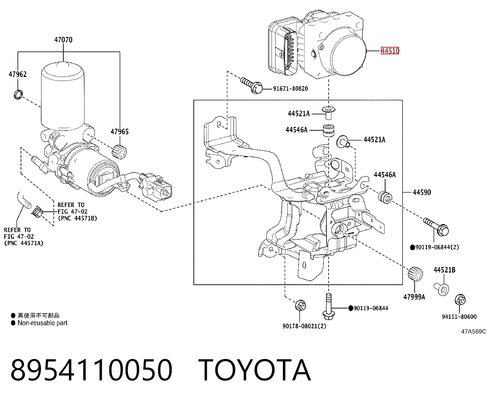 Comprar Módulo ABS Toyota C-HR  X10