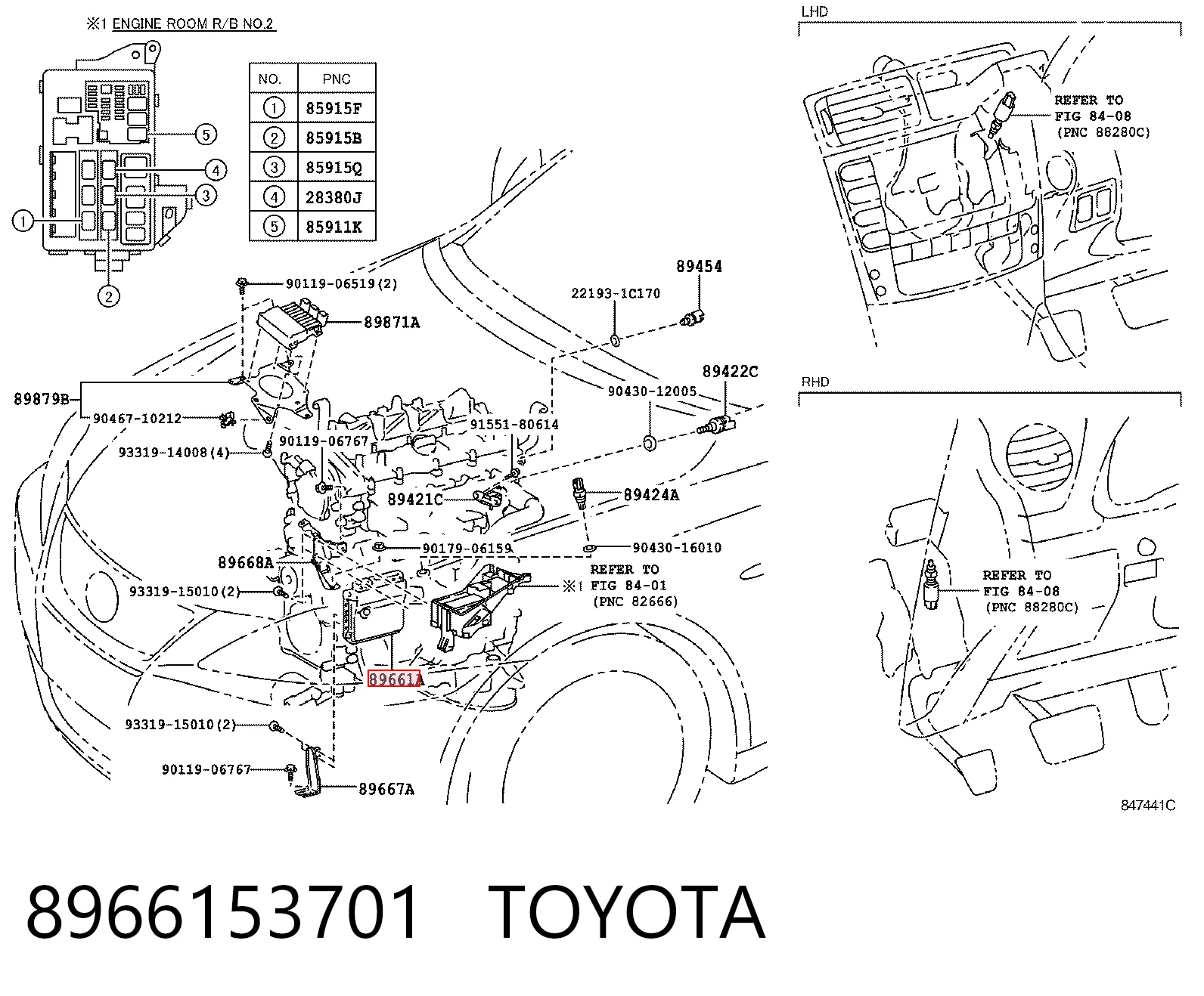 Centralina Del Motor para Lexus IS  E2