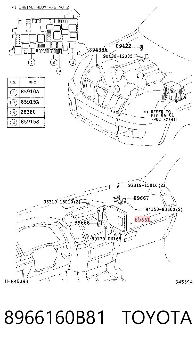 8966160B81 Toyota