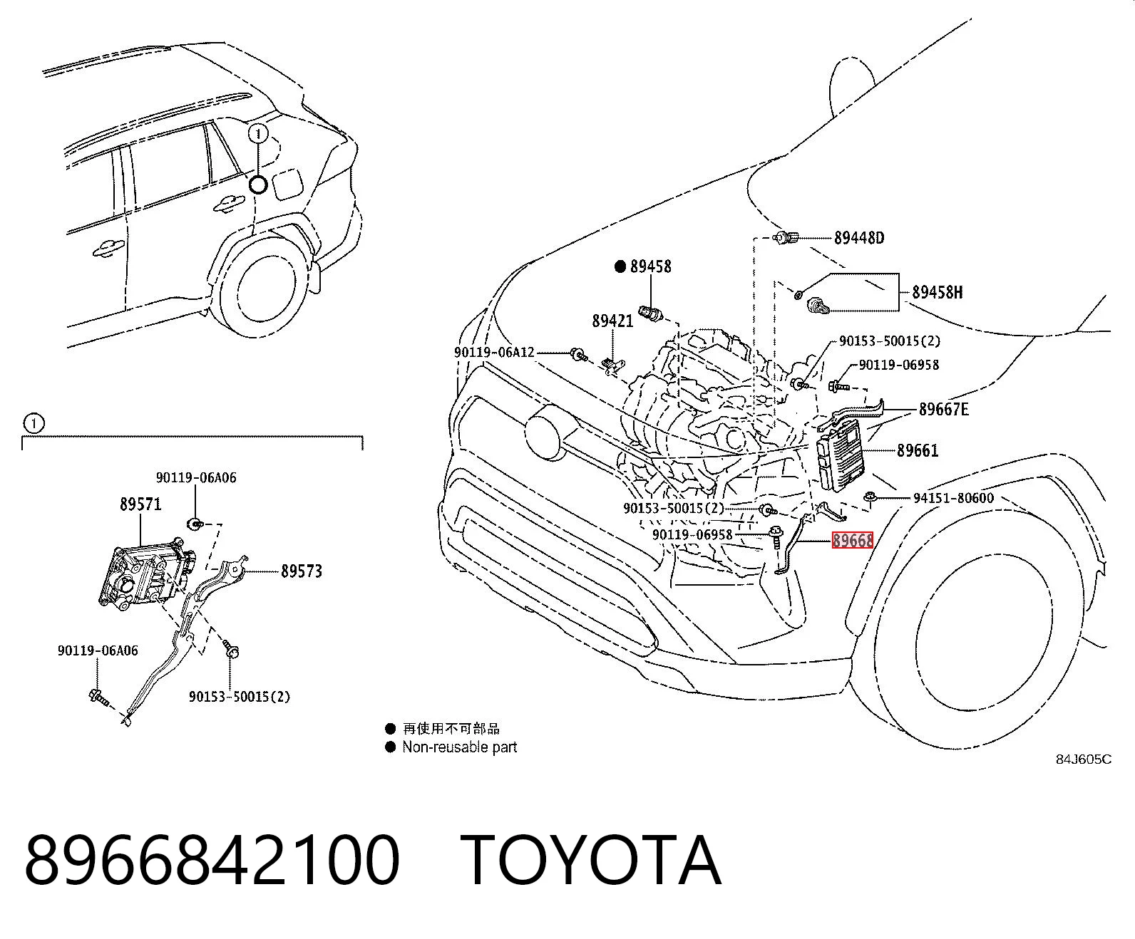 8966842100 Toyota