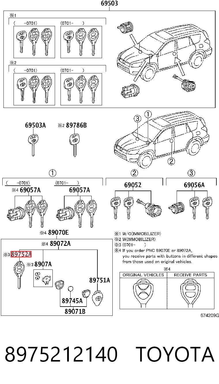 8975212140 Toyota