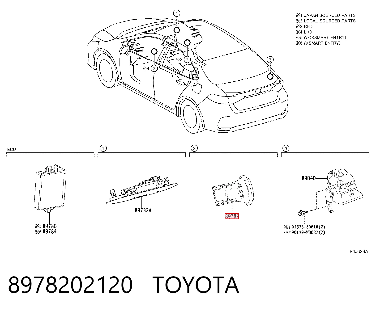8978202120 Toyota