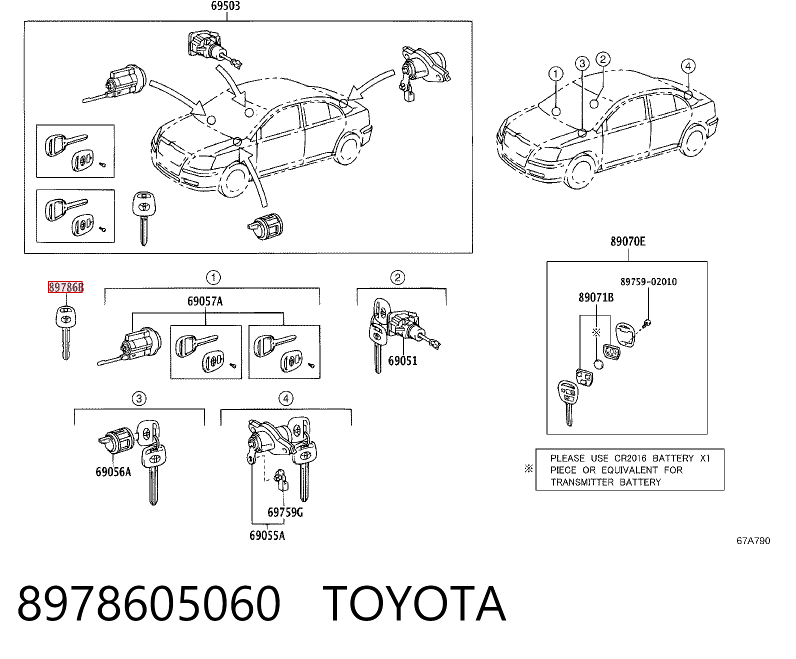 8978605060 Toyota