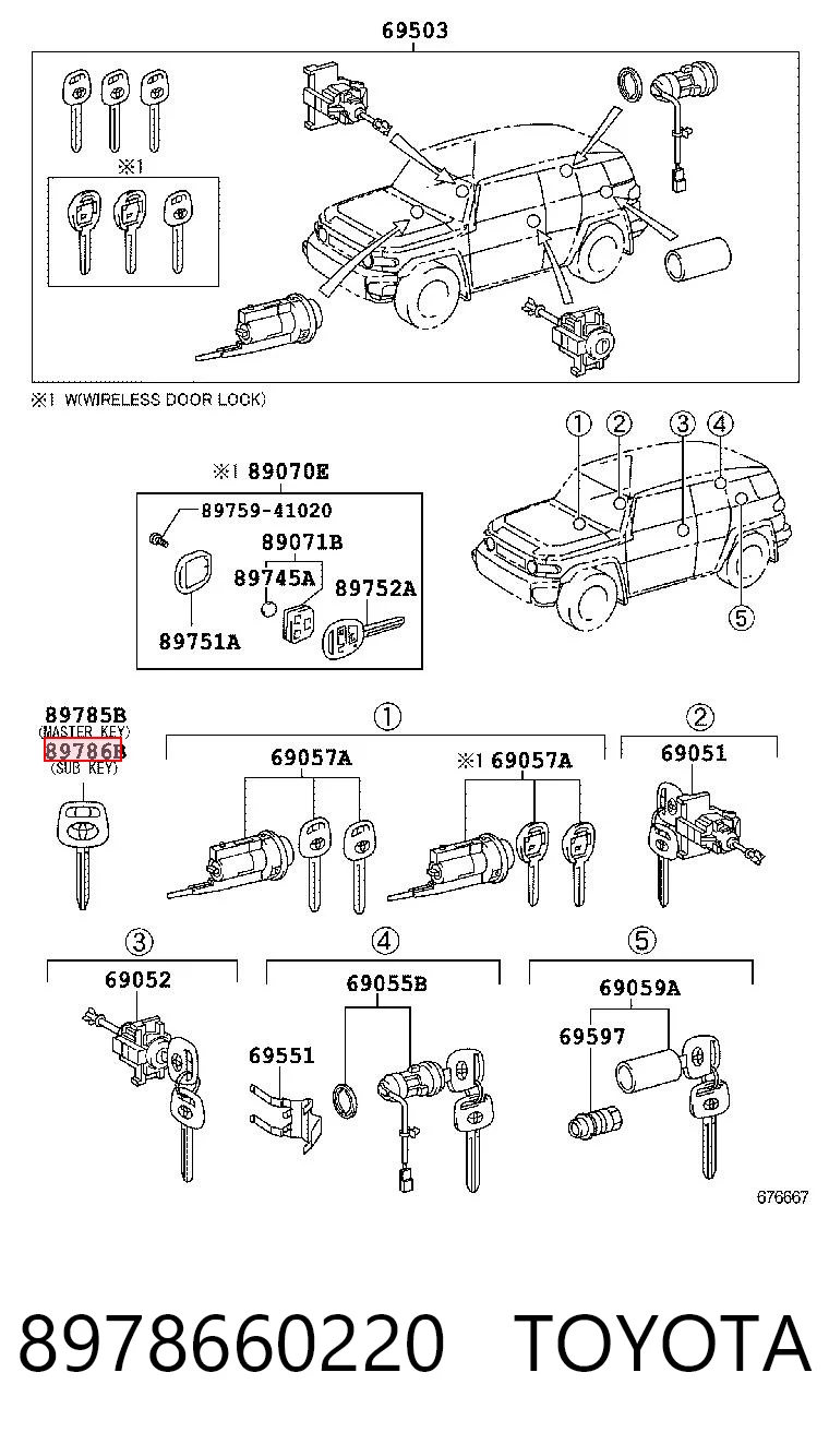 8978660220 Toyota