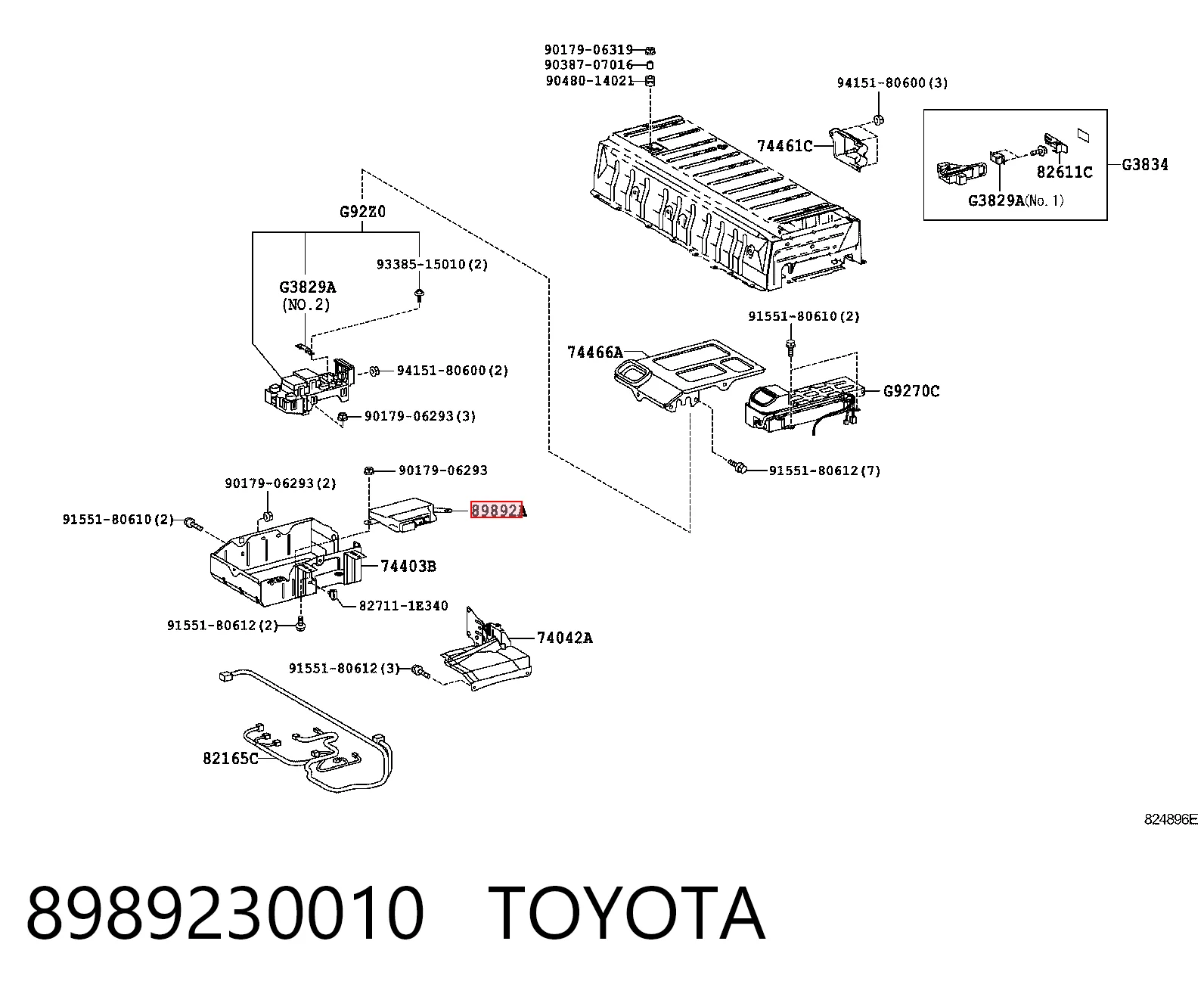 8989230010 Toyota