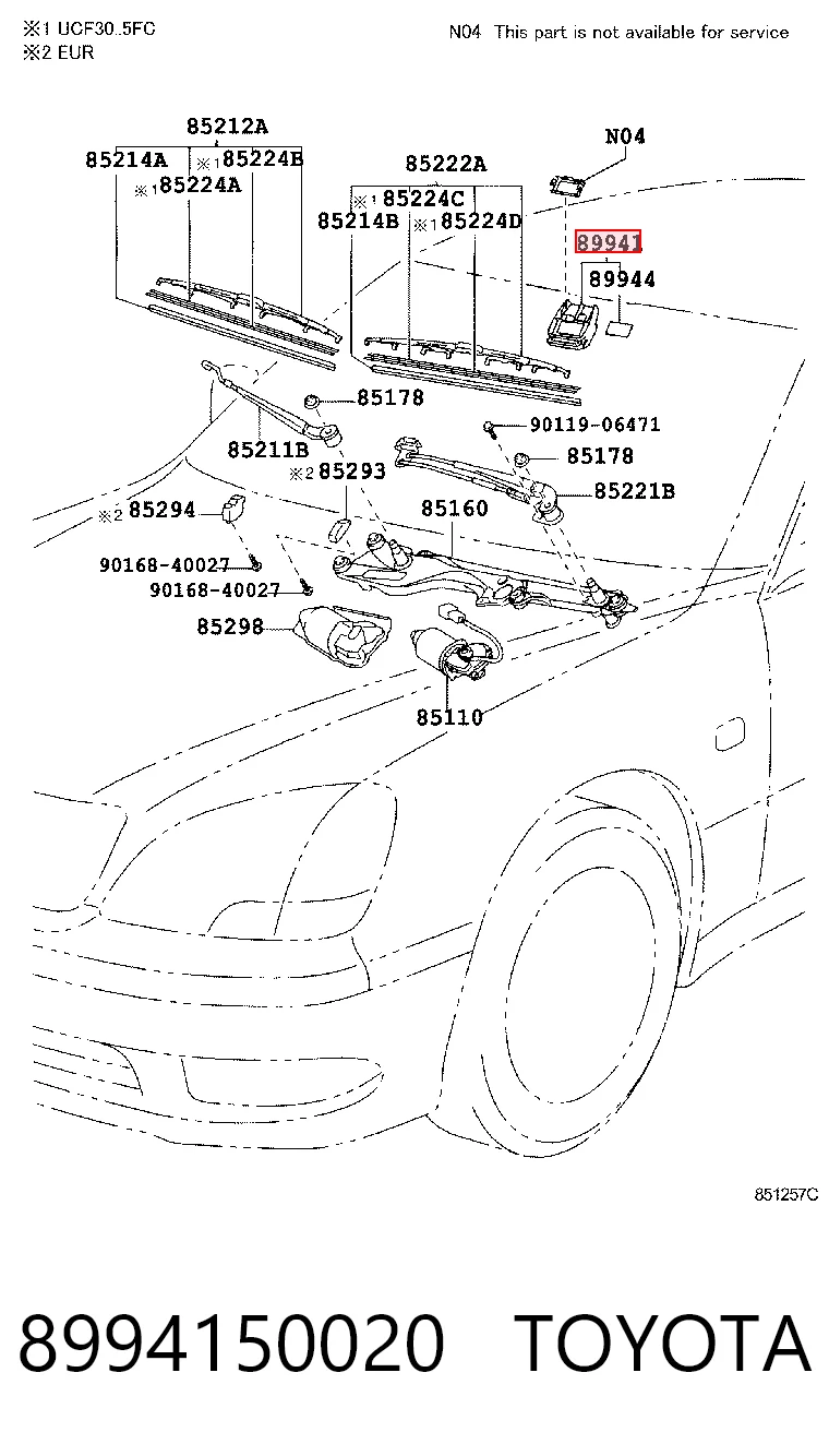 8994150020 Toyota