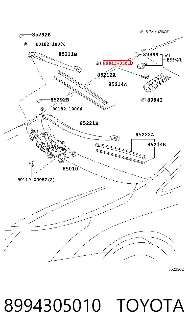 8994305010 Toyota