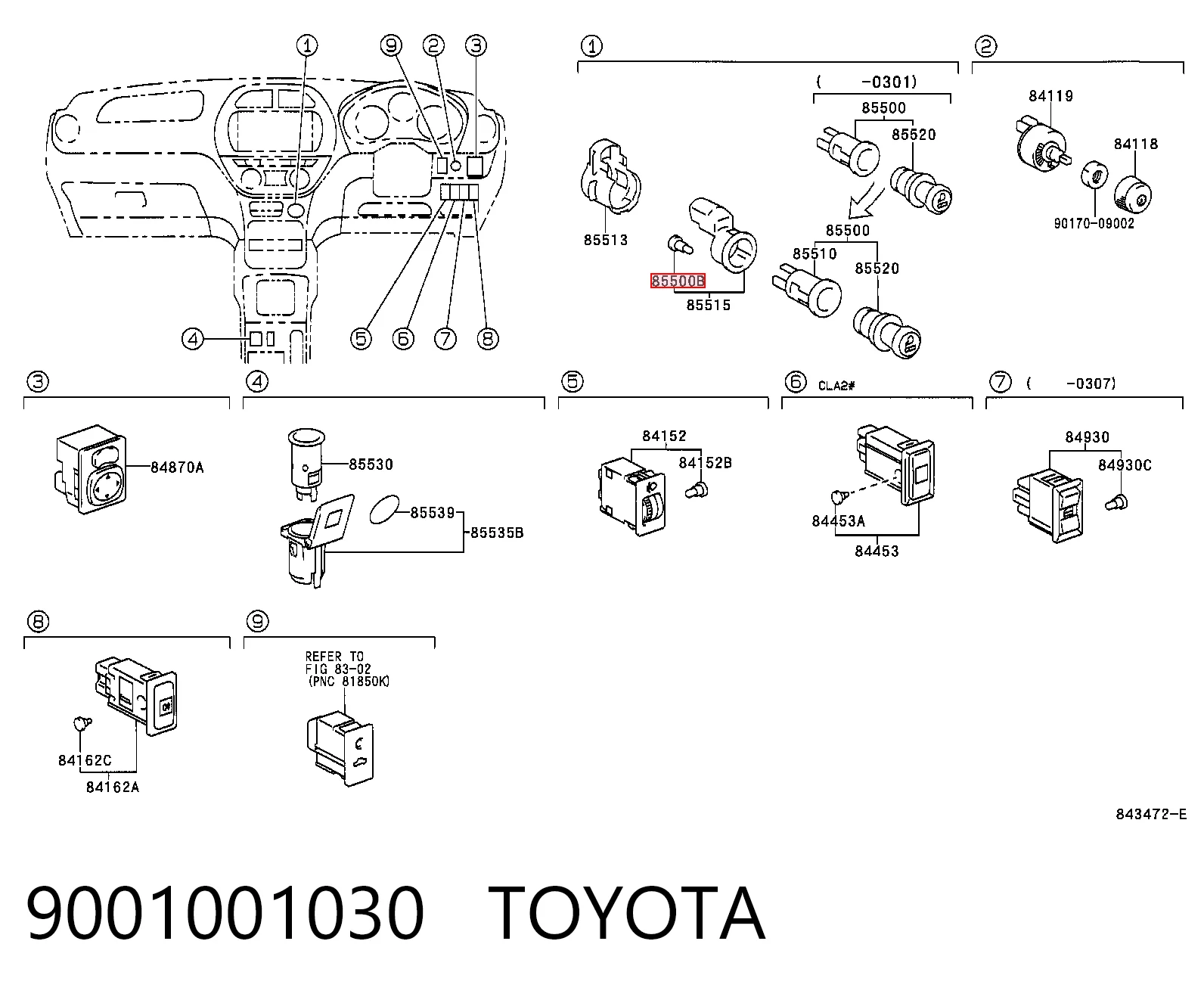9001001030 Toyota