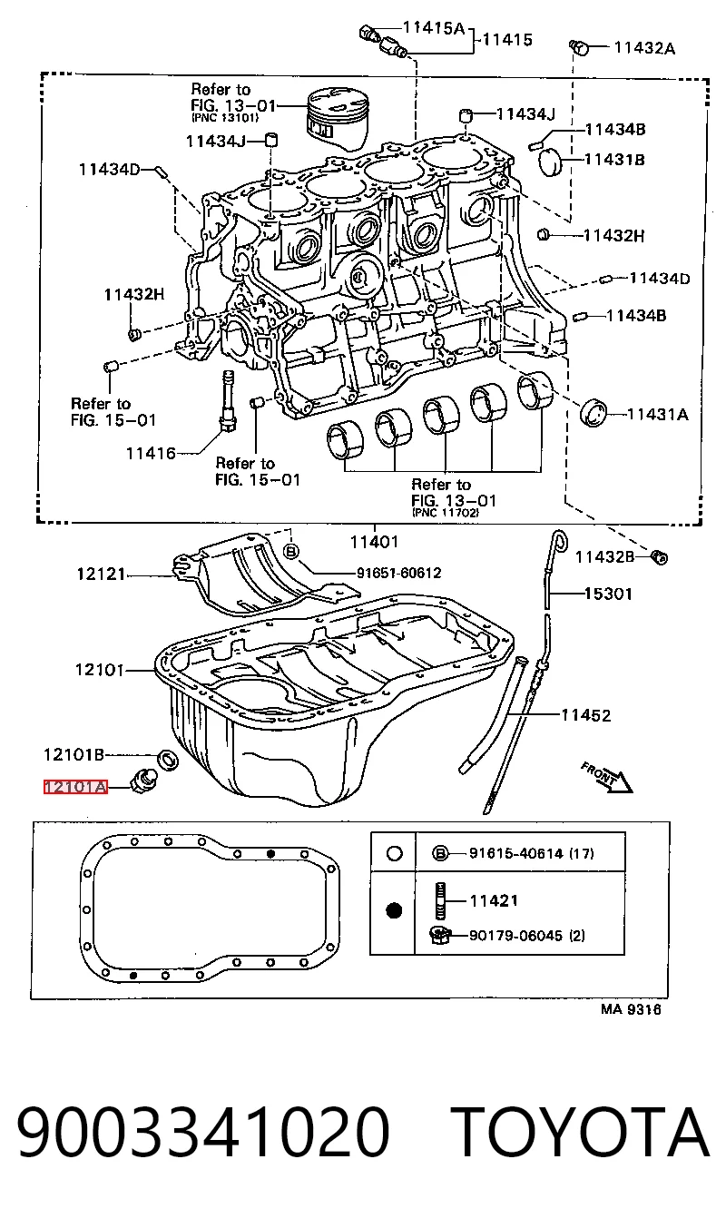 9003341020 Toyota