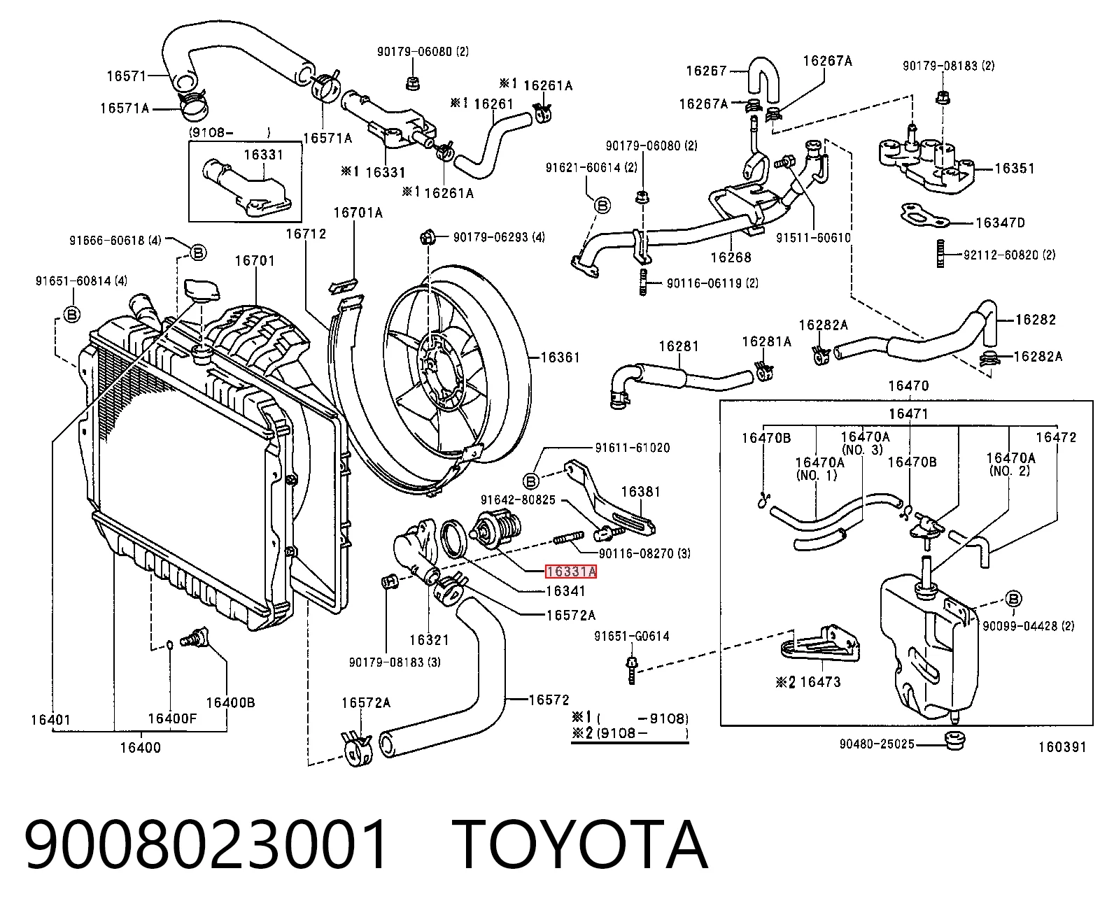 9008023001 Toyota