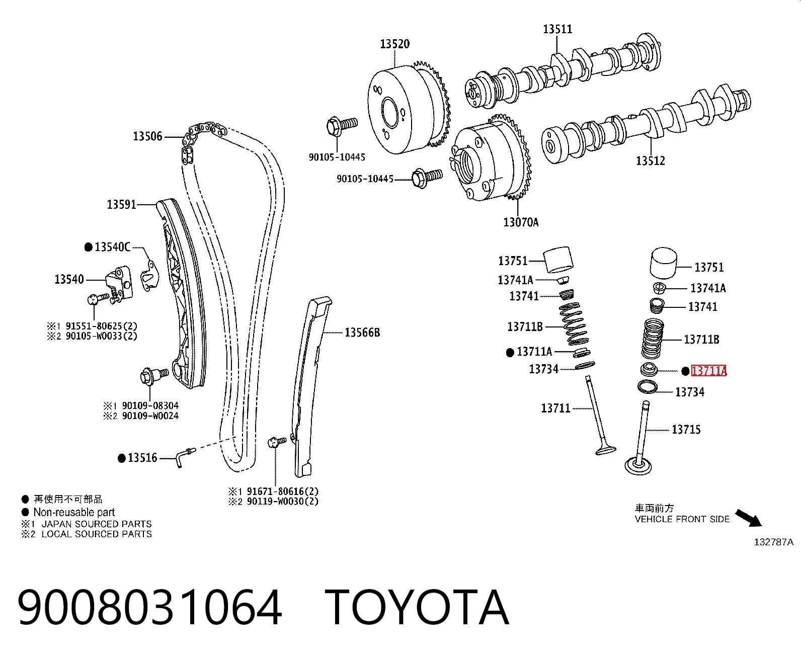 9008031064 Toyota