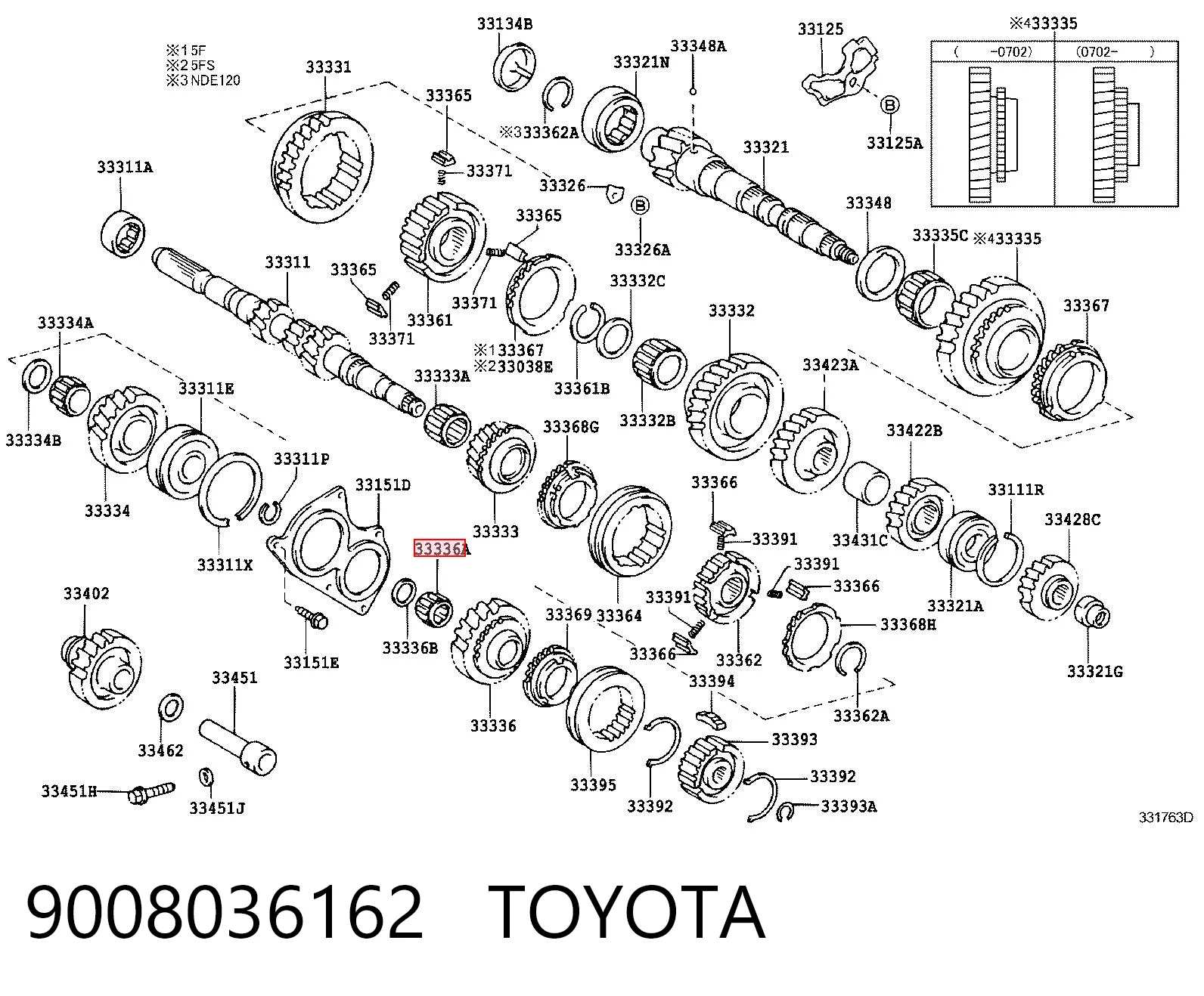 9008036162 Toyota
