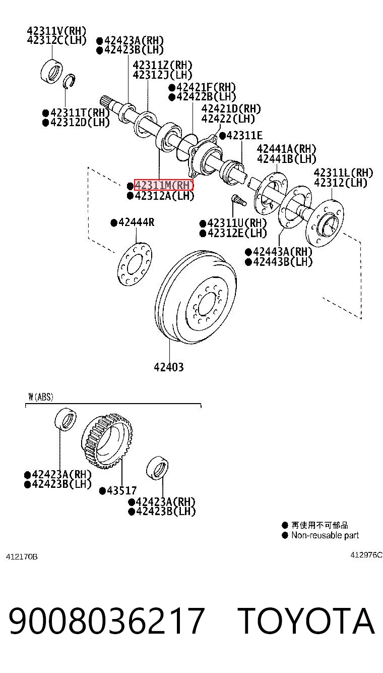 9008036217 Toyota