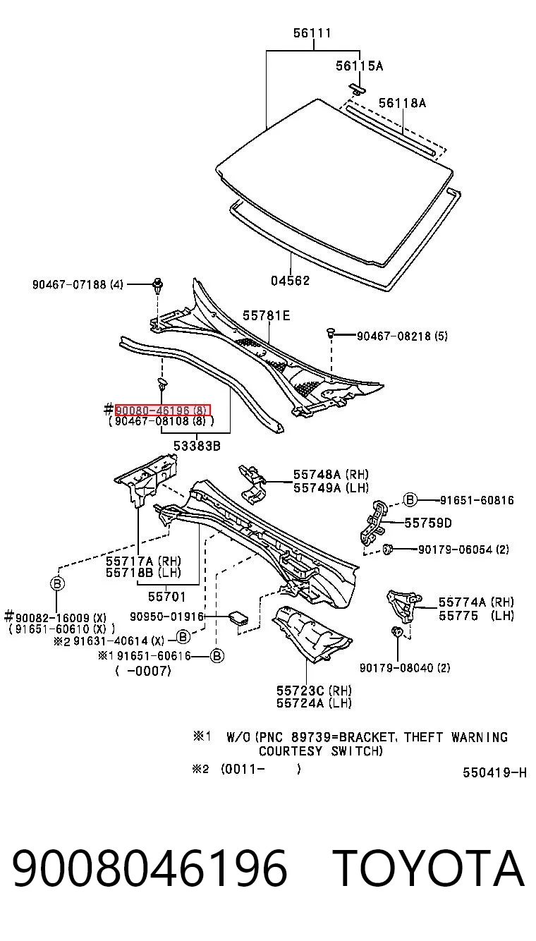 9008046196 Toyota