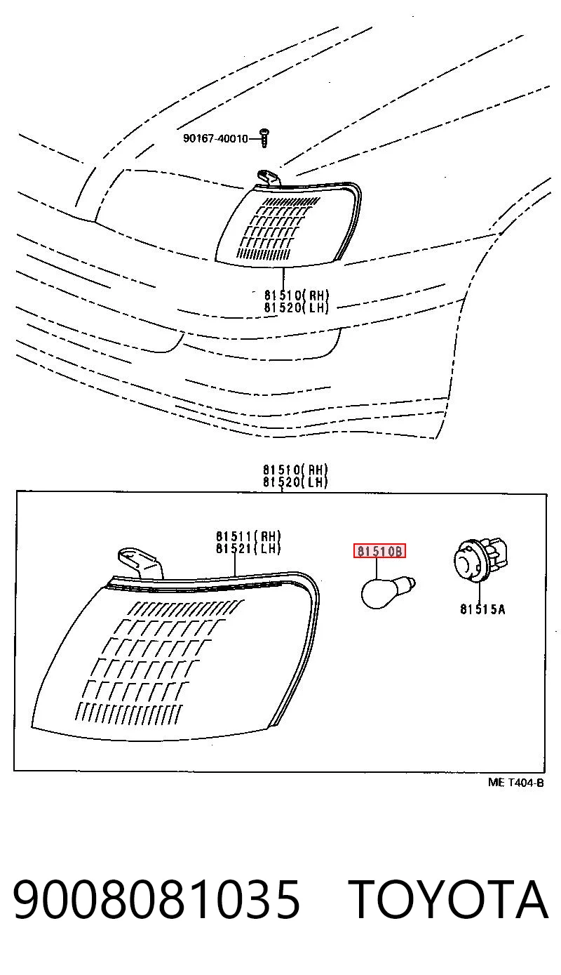 9008081035 Toyota