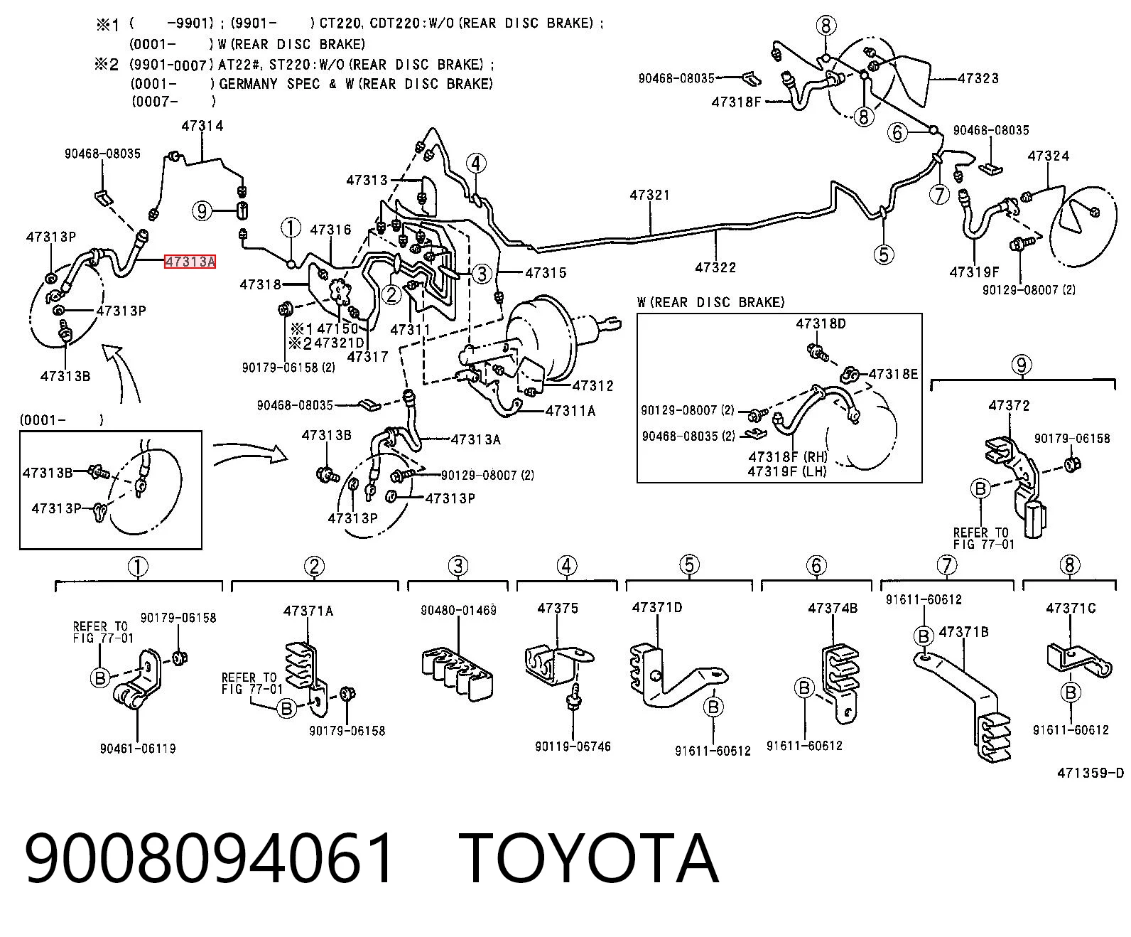 9008094061 Toyota