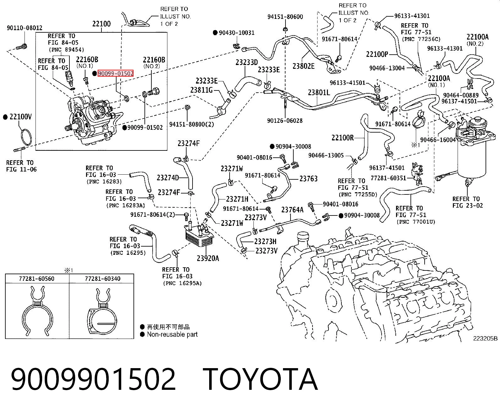 9009901502 Toyota