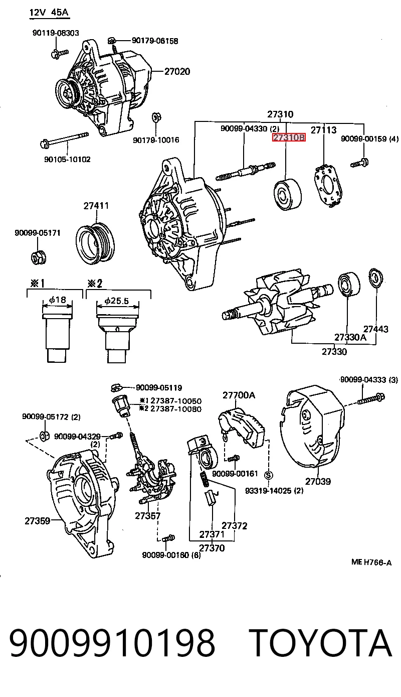9009910198 Toyota